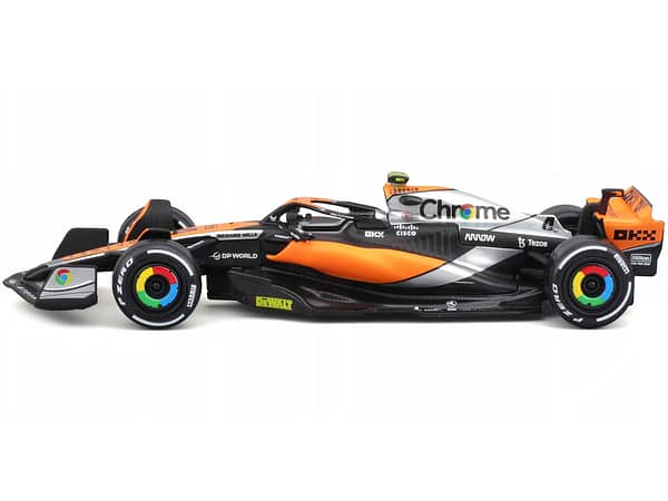 McLaren MCL60 #4 Lando Norris 2nd Place "Formula One F1 British GP" (2023) 1/43 Diecast Model Car by Bburago