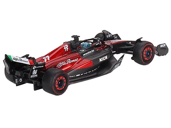 Alfa Romeo C43 #77 Valtteri Bottas "Alfa Romeo F1 Team Kick" Formula One F1 "Australian GP" (2023) Limited Edition 1/64 Diecast Model Car by Mini GT