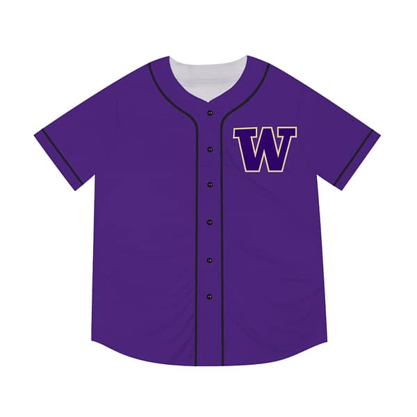 Washington Huskies Men's Baseball Jersey