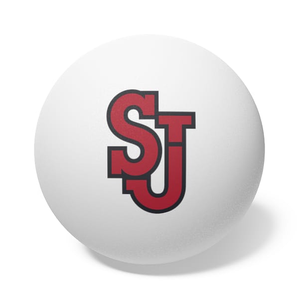 St. John's Red Storm Ping Pong Balls, 6 pcs