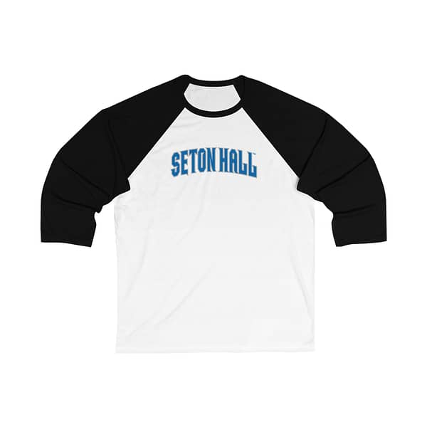 Seton Hall Pirates Unisex 3/4 Sleeve Baseball Tee