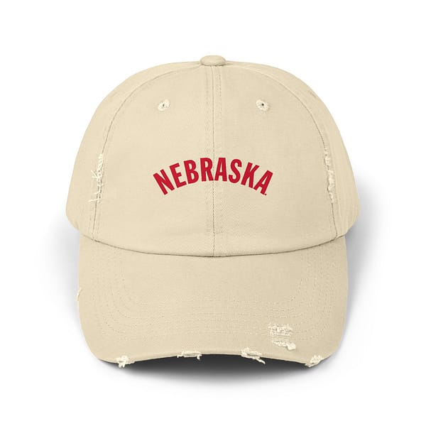 Nebraska Cornhuskers Unisex Distressed Cap