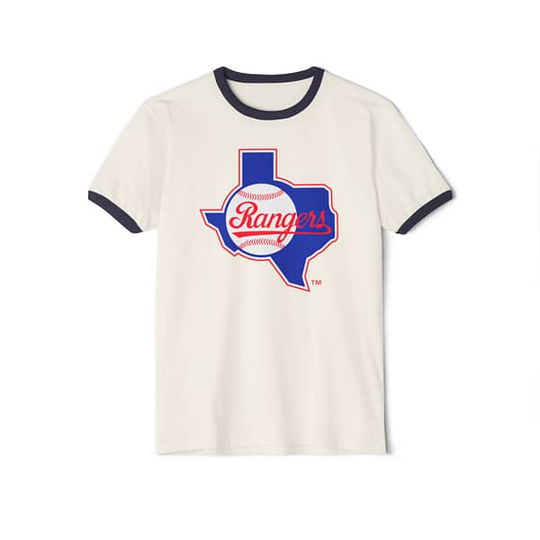 Texas Rangers Unisex Cotton Ringer T-Shirt