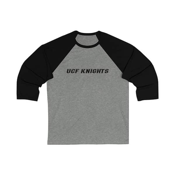 UCF Knights Unisex 3/4 Sleeve Baseball Tee