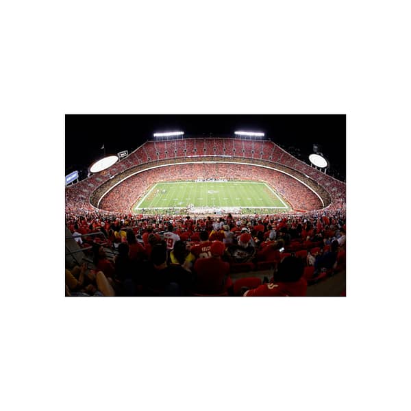 Kansas City Chiefs Arrowhead Stadium Fine Art Posters