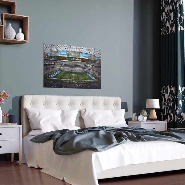 Los Angeles Rams SoFi Stadium Indoor and Outdoor Silk Posters