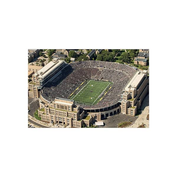 Notre Dame Fighting Irish Notre Dame Stadium Fine Art Posters