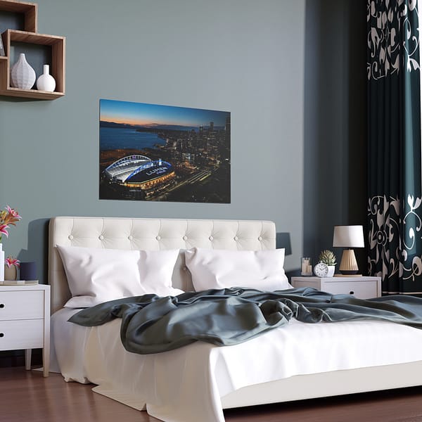 Seattle Seahawks Lumen Field Indoor and Outdoor Silk Posters