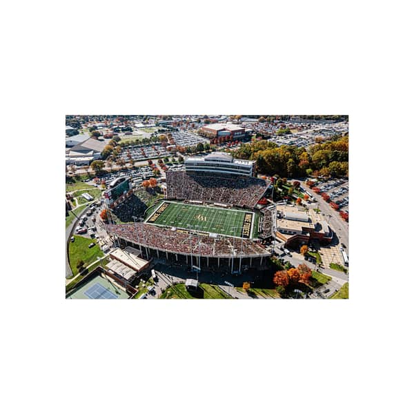 Wake Forest Demon Deacons Allegacy Federal Credit Union Stadium Fine Art Posters