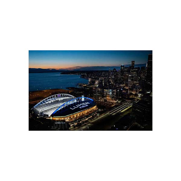 Seattle Seahawks Lumen Field Fine Art Posters