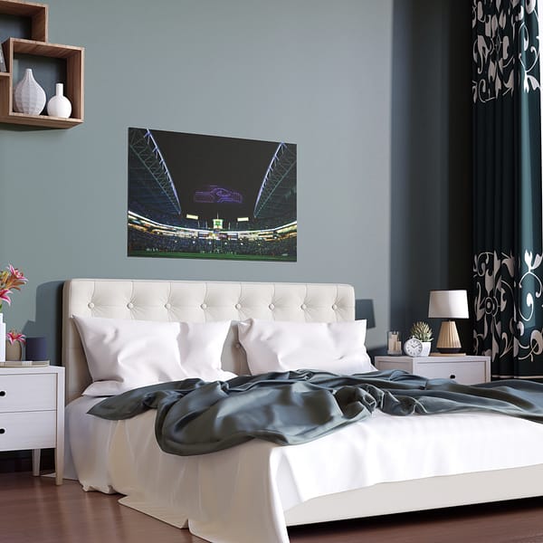 Seattle Seahawks Lumen Field Indoor and Outdoor Silk Posters